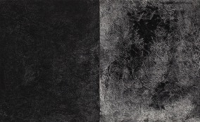Áhkáid suolu II,akryl 2019, 27x44 cm, foto KOS